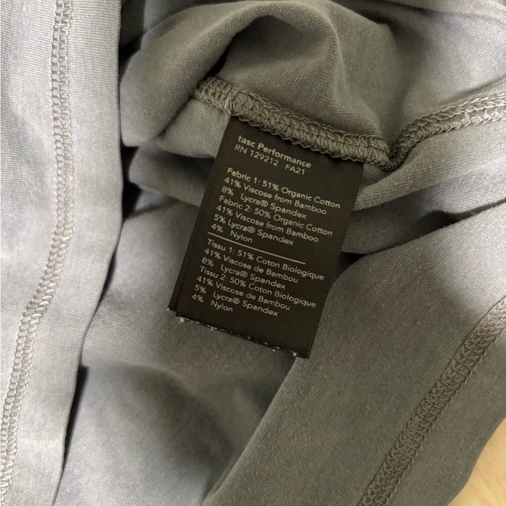Men's Carrollton Organic Cotton Bamboo Quarter-Zip Performance Long Sleeve Shirt - Picture 7 of 7